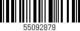 Código de barras (EAN, GTIN, SKU, ISBN): '55092879'
