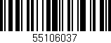 Código de barras (EAN, GTIN, SKU, ISBN): '55106037'