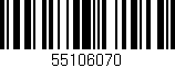 Código de barras (EAN, GTIN, SKU, ISBN): '55106070'