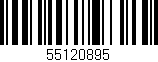 Código de barras (EAN, GTIN, SKU, ISBN): '55120895'