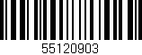 Código de barras (EAN, GTIN, SKU, ISBN): '55120903'