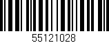 Código de barras (EAN, GTIN, SKU, ISBN): '55121028'