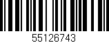 Código de barras (EAN, GTIN, SKU, ISBN): '55126743'