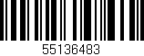 Código de barras (EAN, GTIN, SKU, ISBN): '55136483'