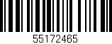 Código de barras (EAN, GTIN, SKU, ISBN): '55172465'