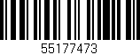 Código de barras (EAN, GTIN, SKU, ISBN): '55177473'