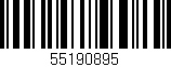 Código de barras (EAN, GTIN, SKU, ISBN): '55190895'