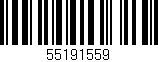 Código de barras (EAN, GTIN, SKU, ISBN): '55191559'