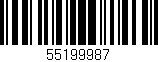 Código de barras (EAN, GTIN, SKU, ISBN): '55199987'