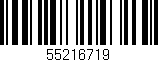 Código de barras (EAN, GTIN, SKU, ISBN): '55216719'