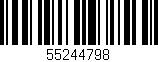 Código de barras (EAN, GTIN, SKU, ISBN): '55244798'