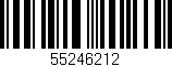 Código de barras (EAN, GTIN, SKU, ISBN): '55246212'