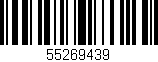 Código de barras (EAN, GTIN, SKU, ISBN): '55269439'