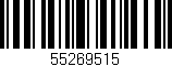 Código de barras (EAN, GTIN, SKU, ISBN): '55269515'