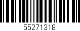 Código de barras (EAN, GTIN, SKU, ISBN): '55271318'
