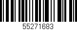 Código de barras (EAN, GTIN, SKU, ISBN): '55271683'
