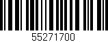 Código de barras (EAN, GTIN, SKU, ISBN): '55271700'