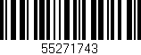 Código de barras (EAN, GTIN, SKU, ISBN): '55271743'