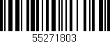 Código de barras (EAN, GTIN, SKU, ISBN): '55271803'