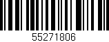 Código de barras (EAN, GTIN, SKU, ISBN): '55271806'