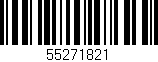 Código de barras (EAN, GTIN, SKU, ISBN): '55271821'