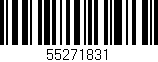 Código de barras (EAN, GTIN, SKU, ISBN): '55271831'
