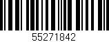 Código de barras (EAN, GTIN, SKU, ISBN): '55271842'