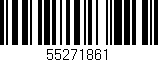 Código de barras (EAN, GTIN, SKU, ISBN): '55271861'