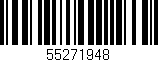 Código de barras (EAN, GTIN, SKU, ISBN): '55271948'
