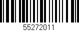 Código de barras (EAN, GTIN, SKU, ISBN): '55272011'