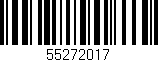 Código de barras (EAN, GTIN, SKU, ISBN): '55272017'