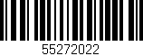 Código de barras (EAN, GTIN, SKU, ISBN): '55272022'
