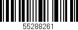 Código de barras (EAN, GTIN, SKU, ISBN): '55288261'