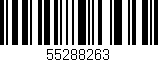 Código de barras (EAN, GTIN, SKU, ISBN): '55288263'