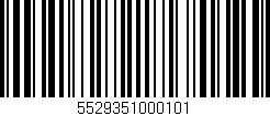 Código de barras (EAN, GTIN, SKU, ISBN): '5529351000101'