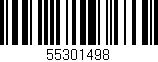 Código de barras (EAN, GTIN, SKU, ISBN): '55301498'