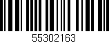 Código de barras (EAN, GTIN, SKU, ISBN): '55302163'