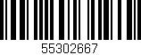Código de barras (EAN, GTIN, SKU, ISBN): '55302667'