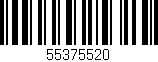 Código de barras (EAN, GTIN, SKU, ISBN): '55375520'
