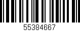 Código de barras (EAN, GTIN, SKU, ISBN): '55384667'
