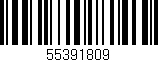 Código de barras (EAN, GTIN, SKU, ISBN): '55391809'