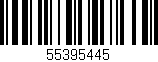 Código de barras (EAN, GTIN, SKU, ISBN): '55395445'