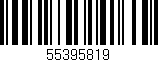 Código de barras (EAN, GTIN, SKU, ISBN): '55395819'
