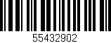 Código de barras (EAN, GTIN, SKU, ISBN): '55432902'