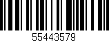Código de barras (EAN, GTIN, SKU, ISBN): '55443579'