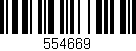 Código de barras (EAN, GTIN, SKU, ISBN): '554669'