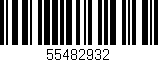 Código de barras (EAN, GTIN, SKU, ISBN): '55482932'