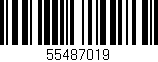 Código de barras (EAN, GTIN, SKU, ISBN): '55487019'