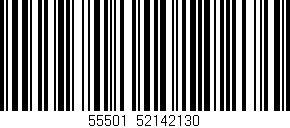 Código de barras (EAN, GTIN, SKU, ISBN): '55501|52142130'