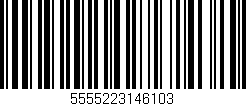 Código de barras (EAN, GTIN, SKU, ISBN): '5555223146103'